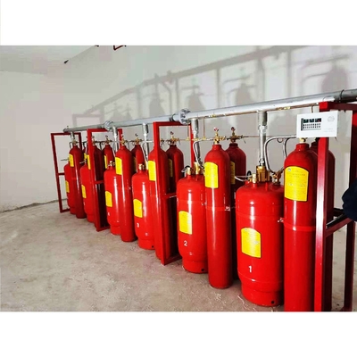 90Ltr FM200 पिस्टन प्रवाह प्रणाली अग्निशमन उपकरण इलेक्ट्रिकल मैनुअल स्टार्ट मोड