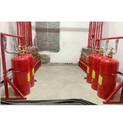 बंद बाढ़ 180L गैस अग्निशमन उपकरण Fm 200 अग्निशमन