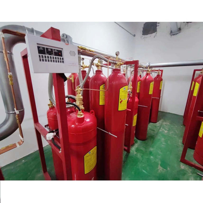 सुरक्षा HFC-227ea FM 200 अग्निशमन प्रणाली 0 - 50°C परिचालन तापमान