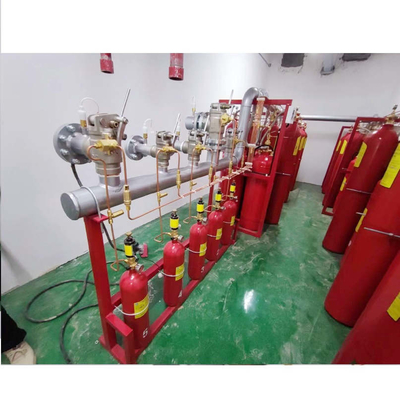 सुरक्षा HFC-227ea FM 200 अग्निशमन प्रणाली 0 - 50°C परिचालन तापमान