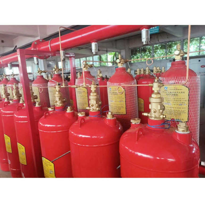 Hfc227ea अग्निशमन प्रणाली सिलेंडर 4.2mpa / 5.6mpa वैकल्पिक क्षेत्र प्रबंधन
