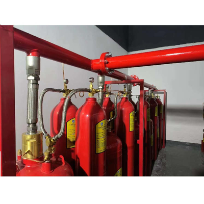 एकल क्षेत्र के लिए 150L Hfc227ea FM200 अग्निशमन प्रणाली