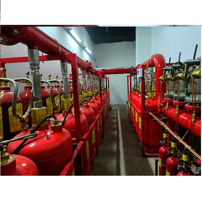 एकल क्षेत्र के लिए 150L Hfc227ea FM200 अग्निशमन प्रणाली