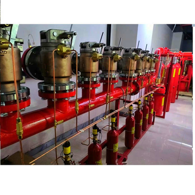 70L - 180L FM200 अग्निशमन प्रणाली स्वच्छ गैस गैस अग्निशमन प्रणाली