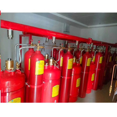 1800m3 90L सिलेंडर समूह FM200 अग्निशमन प्रणाली स्वचालित या मैनुअल स्टार्ट