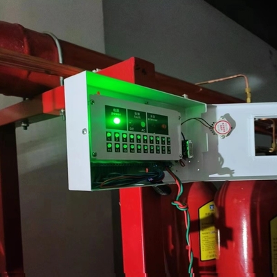 हल्के FM200 अग्निशमन प्रणाली 5.6Mpa पाइप नेटवर्क प्रणाली कम रखरखाव