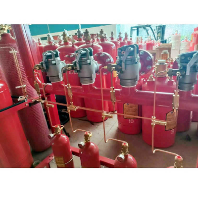 हेप्टाफ्लोरोप्रोपेन अग्नि सुरक्षा उपकरण FM200 पाइप नेटवर्क प्रणाली