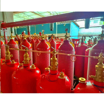 हेप्टाफ्लोरोप्रोपेन अग्नि सुरक्षा उपकरण FM200 पाइप नेटवर्क प्रणाली