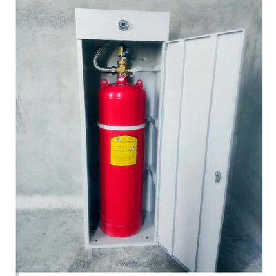 पाइप नेटवर्क के बिना स्वचालित स्टार्ट कैबिनेट के साथ FM200 अग्निशमन प्रणाली