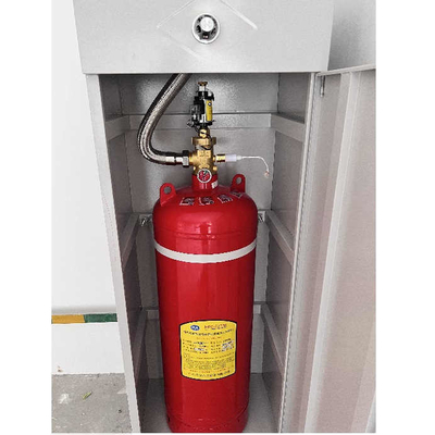 रेड एचएफसी-227ईए एफएम200 कैबिनेट सिस्टम 120L स्टील गैस दमन प्रणाली