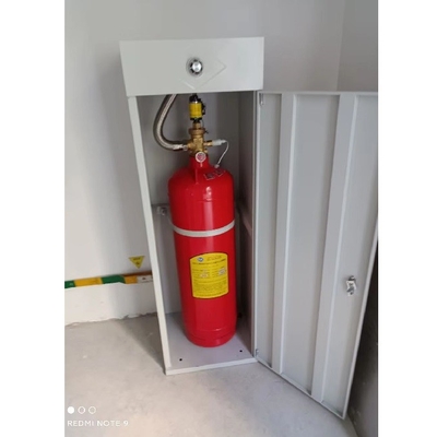 120L FM200 HFC227ea लाल सिलेंडर गैस अग्निशामक 2.5 एमपीए