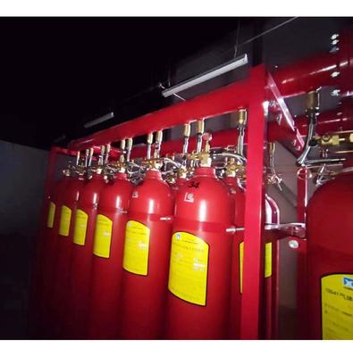 80L 15MPa स्वचालित अग्नि अलार्म प्रणाली IG541 बंद अग्निशमन
