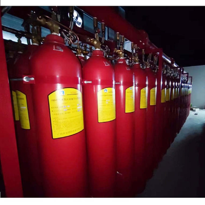 80L 15MPa स्वचालित अग्नि अलार्म प्रणाली IG541 बंद अग्निशमन