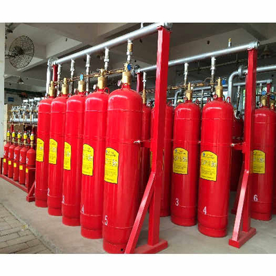 हेप्टाफ्लोरोप्रोपेन FM200 पाइप नेटवर्क प्रणाली लचीली गैस अग्निशमन प्रणाली