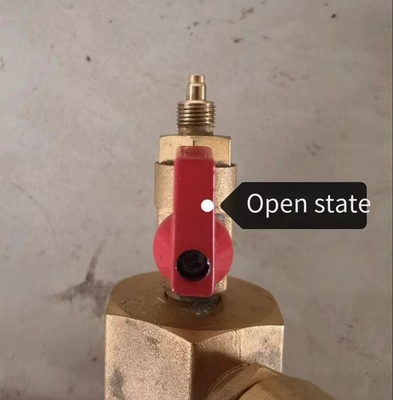 1.6MPa दबाव NOVEC 1230 अग्निशमन प्रणाली उच्च सुरक्षा 0.2L 0.4L 0.8L 1L