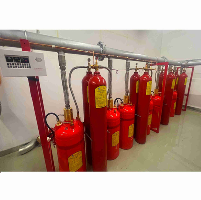 4.2 एमपीए लाल एफएम200 स्वचालित गैस अग्निशमन प्रणाली रंगहीन