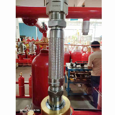 5.6 Bar / 4.2 Bar FM200 पिस्टन प्रवाह प्रणाली पाइप लाइन अग्निशमन प्रणाली